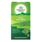 Organic India, BIO Tulsi Wellness Tea, Caffeine-Free, 25 Infusion Bags - GREEN LIFE CYPRUS